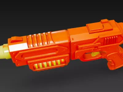 Toy Gun 3D Model 3D model