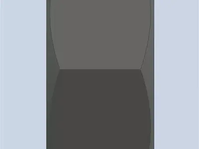 Hexagonal Nut M10 3D model