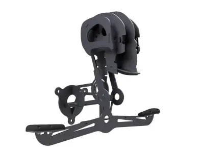 Helmet hanger 3D model