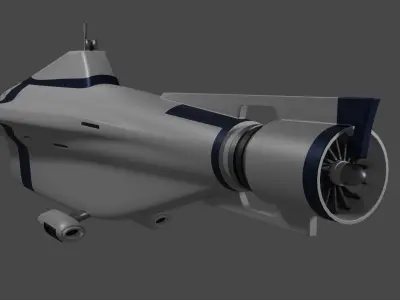 Cyclops Subnautica 3D model
