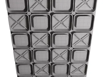 Ceiling 13 Low-poly 3D model