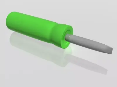 screwdriver plastic 3D model purchase