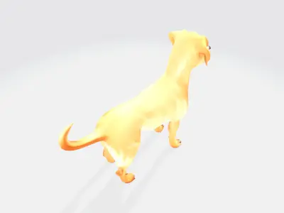 bet dog 3D model
