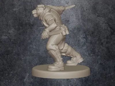 Pahtra Operative - Dual Combat Knife Free 3D print model