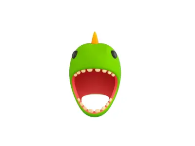 Prop034 Dinosaur Hat 3D model