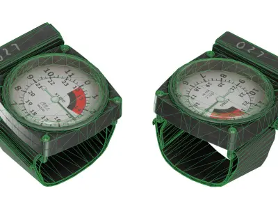 ALTIMETER MA2 30 Low-poly 3D model