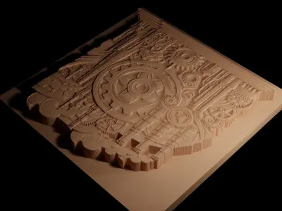 industrial CNC 3d Print High Relief Sand Casting 3D print model purchase