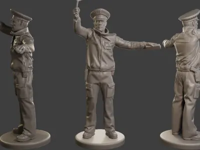 Male Slovac Traffic Police STP Pack1