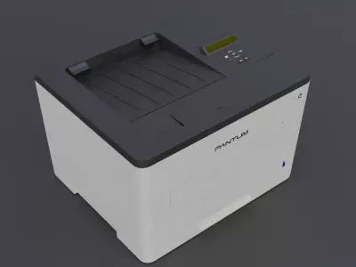 Photocopy machine  Low-poly 3D model purchase