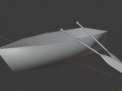 Boat - By Bilouse Free 3D model