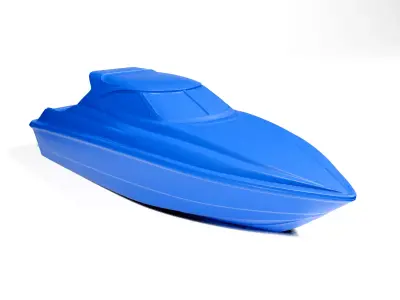 Toy boats 3D print model
