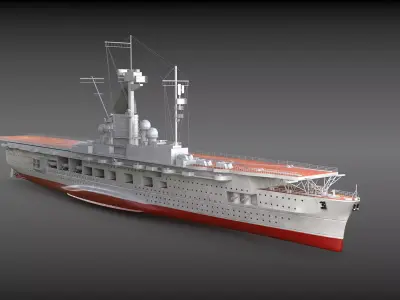 Flugzeugtrager A Graf Zeppelin 3D model