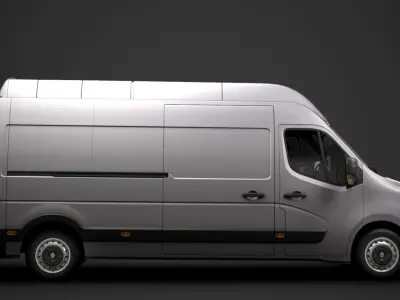 Renault Master L3H3 Van 2020 3D model
