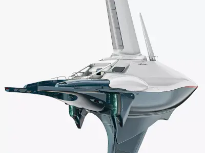 Aero Yacht 3D model