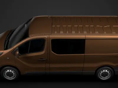 Mitsubishi Express Combi LWB 2020 3D model