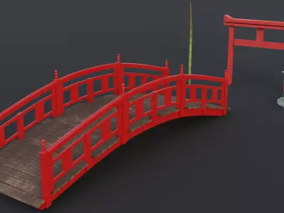 Japanese pack 3D model