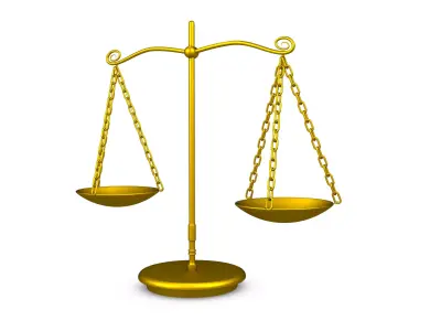Balance Scale 3D model buy