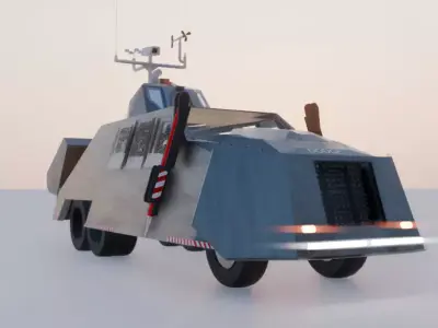 The Tiv 2 2009 Free low-poly 3D model