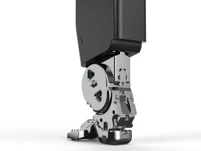 Robo leg  scifi part  3D model