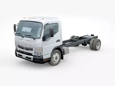 MITSUBISHI FUSO CANTER FE160 2019 Low-poly 3D model