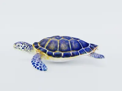 Sea Turtle Free 3D model