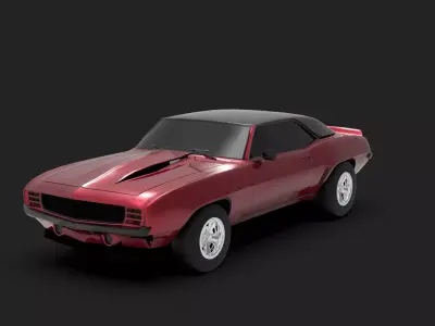 Chevrolet Camaro 1970 3D model