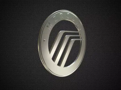mercury logo 3D model