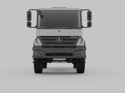 Mercedes Benz Axor Truck  3D model