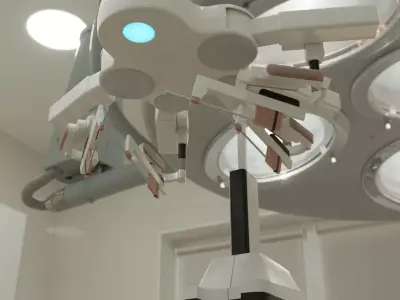 Da Vinci Surgical Robot 3D model