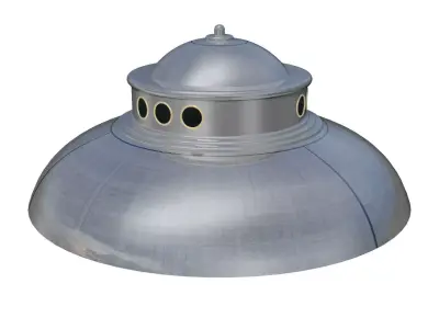 adamski flying saucer 3D model