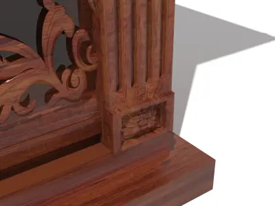 Silverware Cabinet 3  3D model