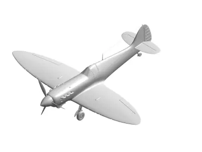 Supermarine Spitfire 3D model purchase