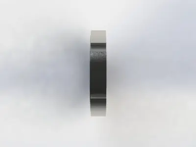 Porca SKF KM 9 Nut 3D model