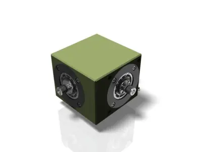 BEVEL GEARBOX Free 3D model