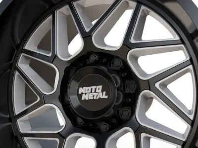 MOTO METAL TURBINE WHEEL 3D MODEL 3D model