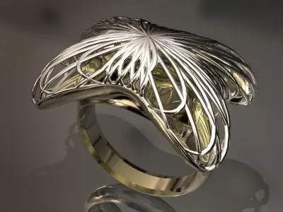 Rendering Anello Modello F  3D model buy