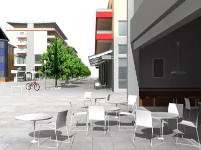 Commercial Building 3D model 52
