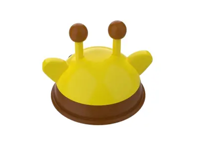 Giraffe Hat Cute Low-poly 3D model