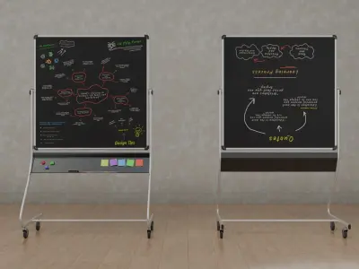  Artist Blackboard Package - Customizable Writing Boards 