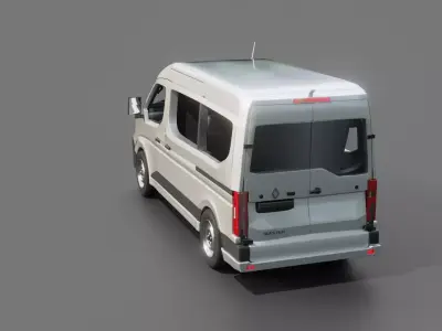 Renault Master Passenger Van 3D model
