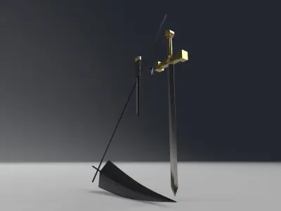 weapon package 1 3D model