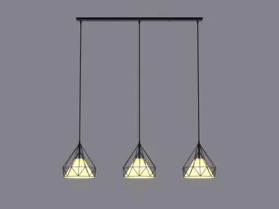 Light Lamp 4 Industrial 3D model