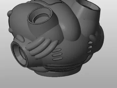 CHIBI-TECH SD - KRAKEN CORE  3D print model