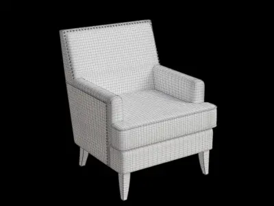 Madison Park Colton Accent Chair 3D model
