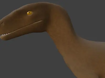 JP Velociraptor By BluRaptorMsv Free low-poly 3D model