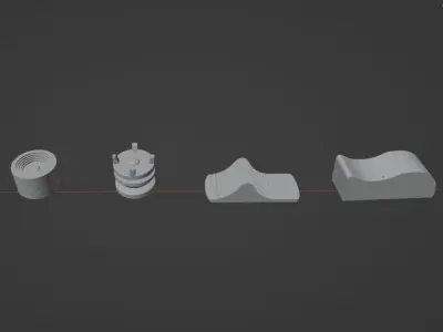 FIGHTER AIRCRAFT SWITCHES COLLECTION 3D print model