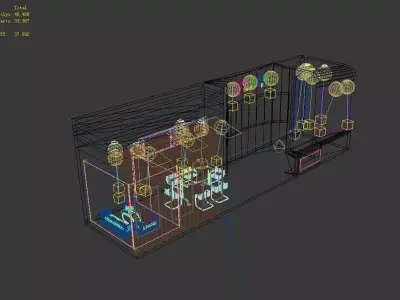 Exhibition - Area - 3X12-3DMAX2012-32 3D model