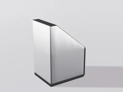 SciFi Laboratory Incubator Low-poly 3D model