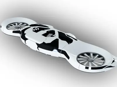 sci fi Drone  3D model purchase