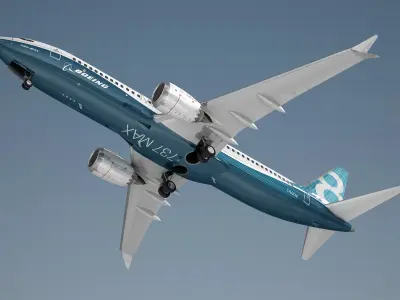 Boeing 737 MAX8 3D model